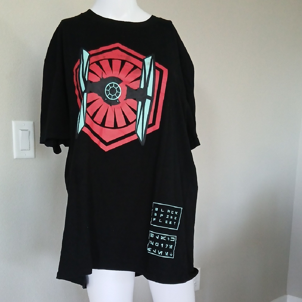 Black Graphic Kids T-Shirt